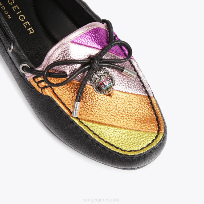 Kurt Geiger mujer mocasín águila londinense 2LPR227 | calzados negro otro